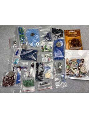 Mixed Bead Lot for Jewelry Making Assorted Colors & Bead Shapes